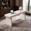 Bureau d'écriture avec tiroirs blanc
