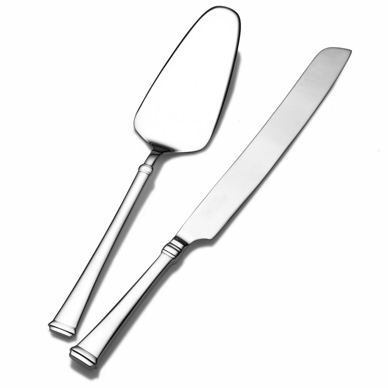 Mikasa Stanton 2-Piece Stainles Steel Cake Set