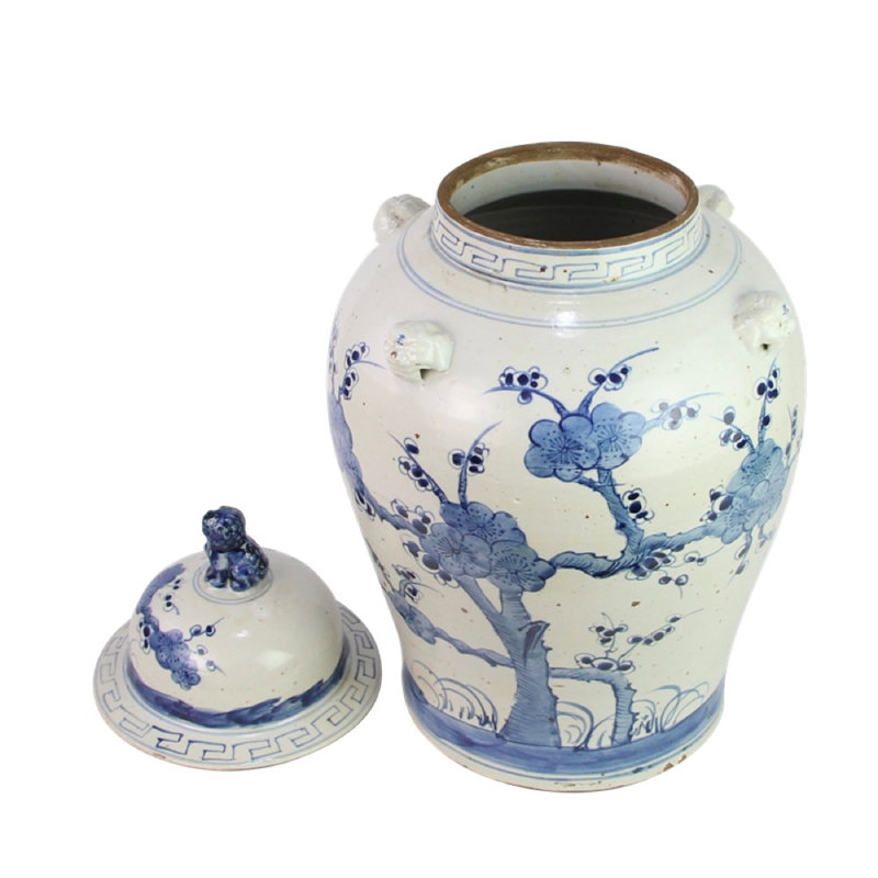 Handcrafted Porcelain China Ginger Jar