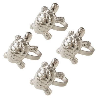Anneau de serviette en tortue design
