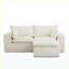 Canapé modulaire rembourré Corduroy