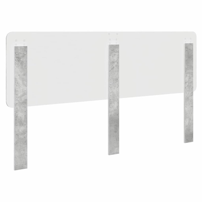 Headboard, King, Concrete Grey