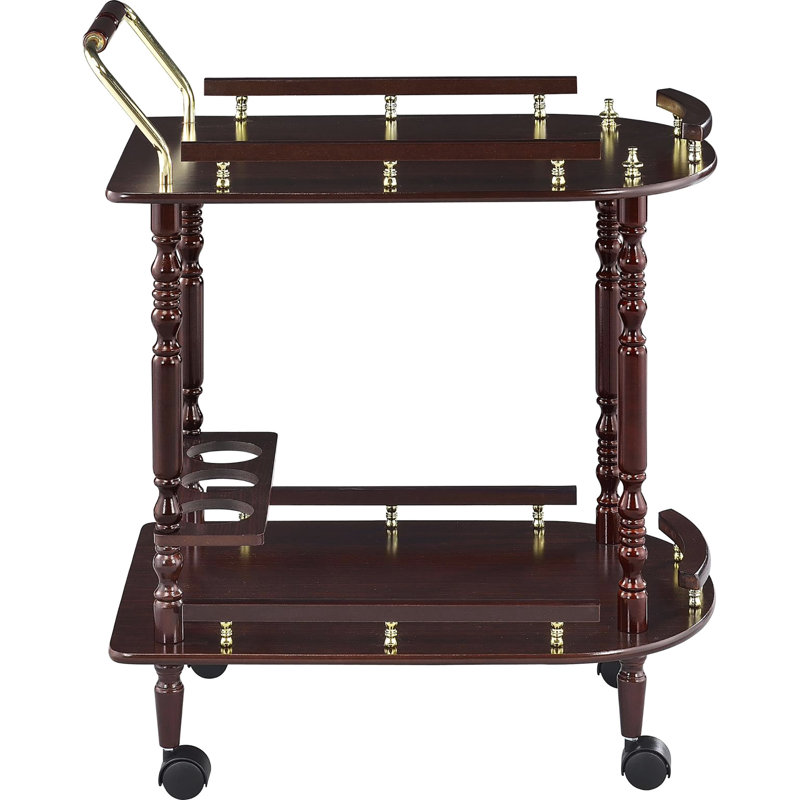 And Brass Serving Cart With Spacious Shelves For Entertaining In Dining Room Classy A Modern Elegant