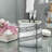 Silver Mosaic Toothbrush Holder