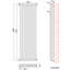 Diredra Vertical Designer Radiator-2105003457