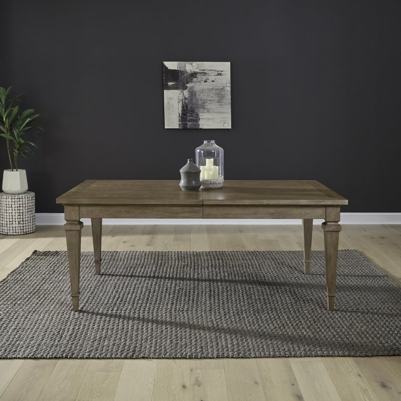 Ensemble de table de salle à manger Kamoura Opt, 5 pièces: table, 4 chaises, Noyer, Noyer