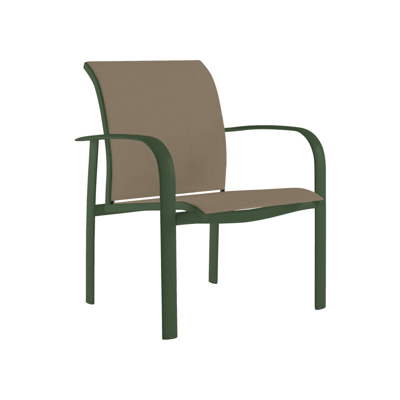 Fauteuil de patio Laguna Beach EZ Span ™ Laguna, Graphite, Chimayo