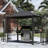 8 Ft. W x 6 Ft. D Metal Hardtop Grill Gazebo