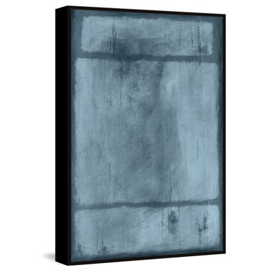 Perfect Harmony 1 Piece Single Picture Frame and Floater Frame Painting on Canvas