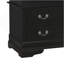Armoire traditionnelle noire élégante-1871915965