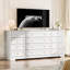 Commode 12 po en bois 12 tiroirs, meuble télé 63 po pour téléviseur 65 po-814752200