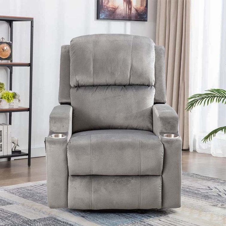 Upholstered Heated Massage Chair