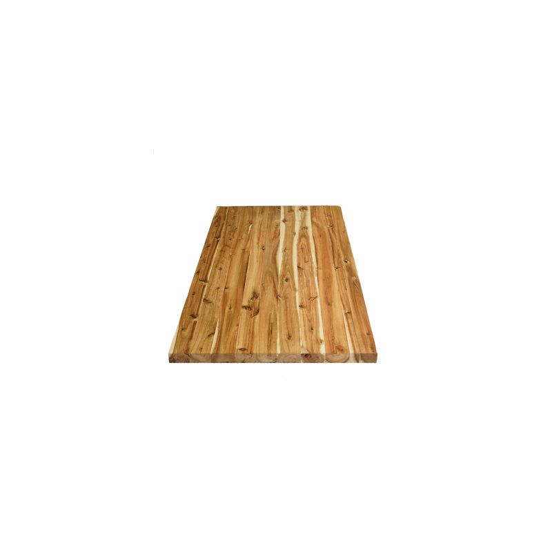 Solid Wood Rectangular Square Edge Table Top, 30" w x 60" L