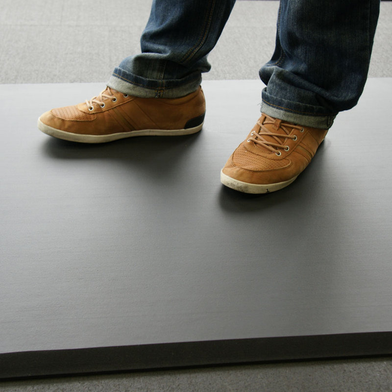 Comfort Cloud Black Foam Anti-Fatigue Mat 24" x 36"