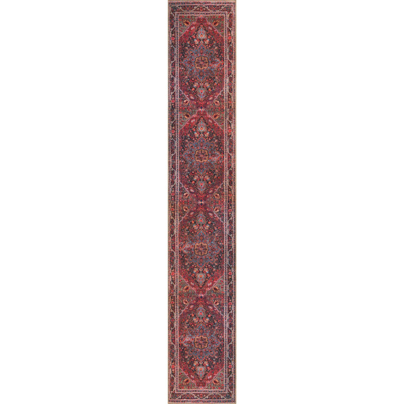 Oppie Oriental Indoor Rug, Runner 2'6" x 14'1"