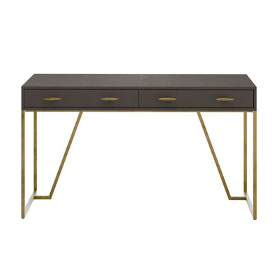 Bedie Metal Base Writing Desk