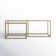 Kennedy Glass Top Nesting Coffee Table