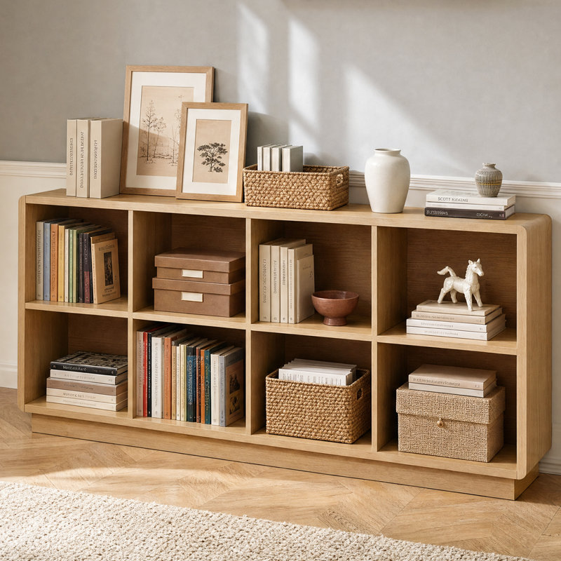 Bookcase, Natural Oak