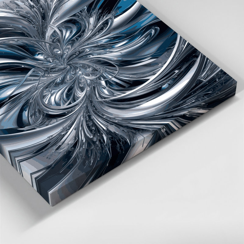 Art numérique sur toile, abstraction numérique 31, H 12 po x l 12 po