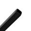 Balustre Nuvo en fer forgé à panier simple - Carré de 1,27 cm x 111,88 cm (44 po) de long - Paquet de 12