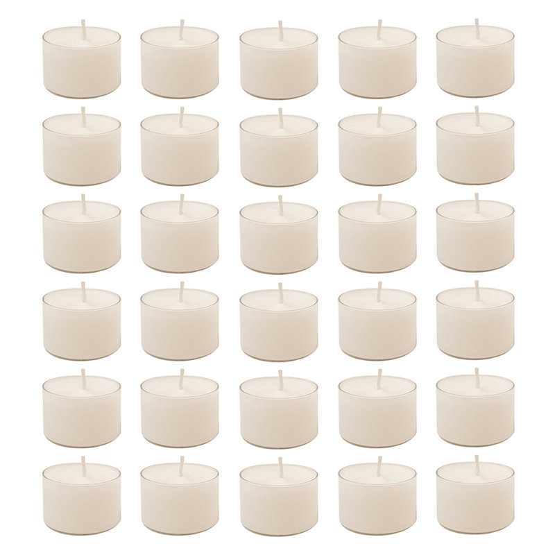 8 Hour Tea Light Candles - 30 Count