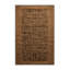 Tapis art déco brun lavable à la machine-2061436692