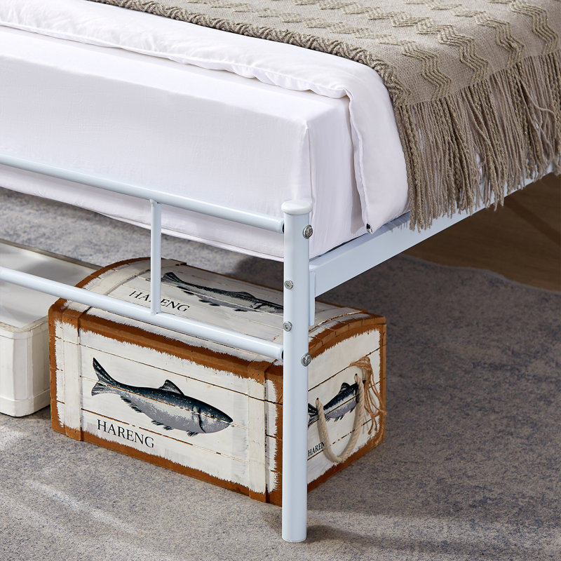 Bushweller Metal Platform Bed Frame - Stylish & Durable