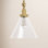 Catalina Dimmable Glass Single Light Pendant