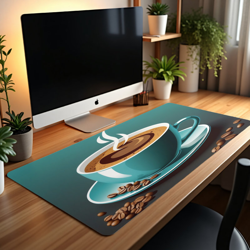 Polyester Desk Pad, 23.6x13.8