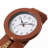 Farl Wood-Look Pendulum Plastic Wall Clock for Living Room, Kitchen, or Dining Room, Silent-1313467767