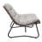 Patio Loveseat Sofa, Outdoor Wicker Loveseat with Luxury Thick Cushion, All-Weather Patio Furniture Set, Outdoor Glider Bench for Garden Balcony Backyard