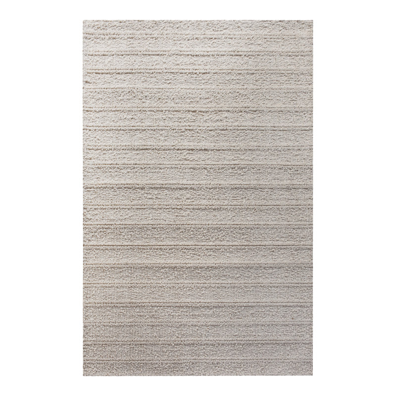 Brailyn Hand Hooked Beige Rug, Rectangle 200 x 300cm