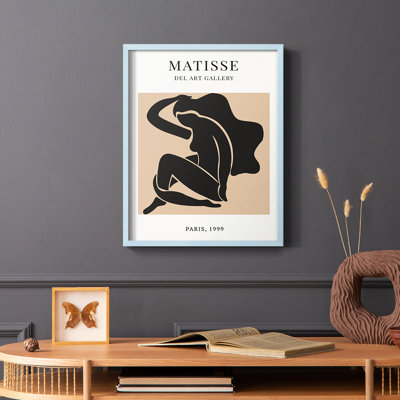 Matisse Cxx, reproduction encadrée - bois massif