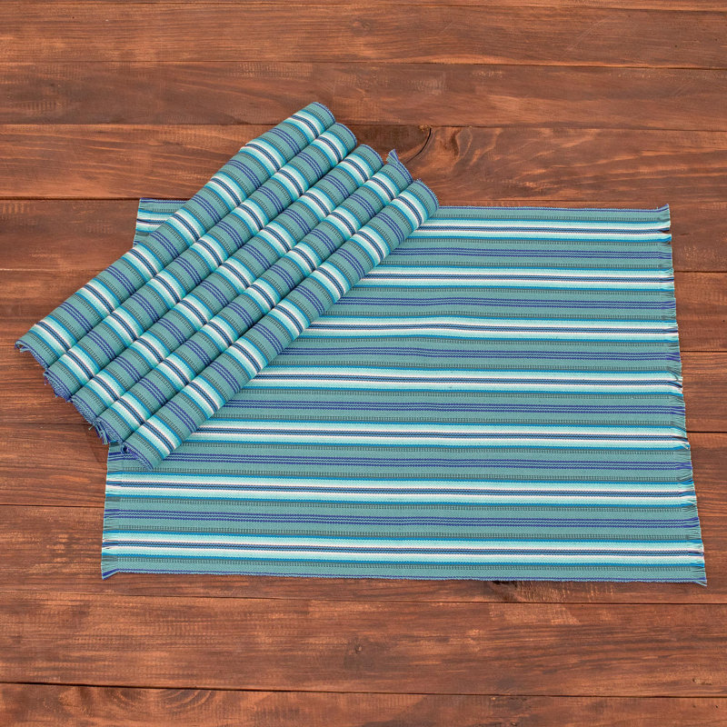 Maramawit Cotton Striped Rectangle Napkin