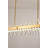 Modern LED Crystal Rectangular Crystal Chandelier-2107805350-2107805345