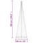 Christmas Cone Tree LED Tree Display Christmas Decoration