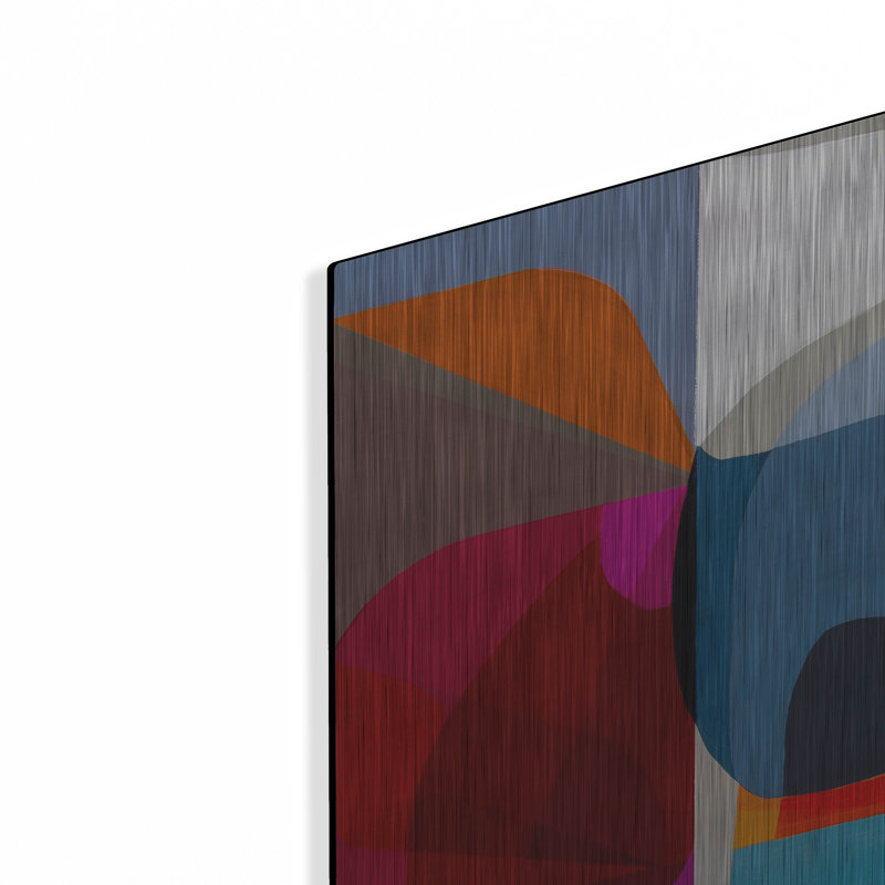 «Ivy Bronx» «Point Of Entrée» par Marion Griese, art mural en métal, H 24 po x l 24 po