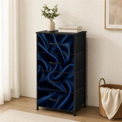 Commode à 4 tiroirs pour chambre à coucher Sea Wave Abstract