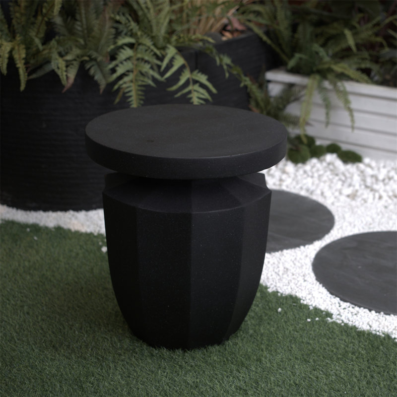 Table de bout décorative, Noir