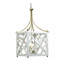 Chippendale 4 - Light Chandelier