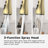 2-Handle Bridge Kitchen Faucet with Pull-Down Sprayer-112473679
