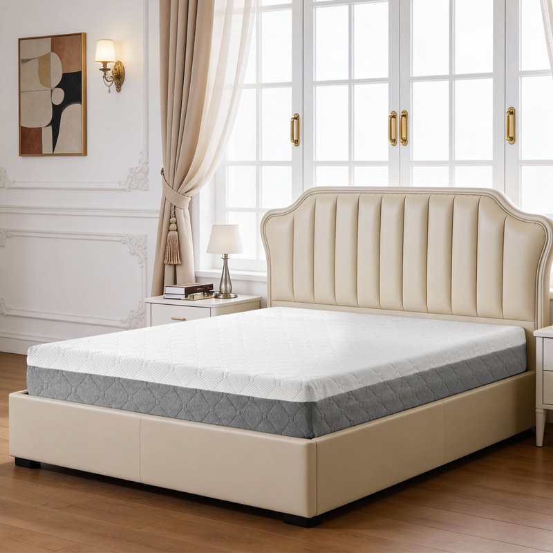 Medium Firm Memory Foam Mattress In A Box With Firm Body Support, Twin, 6"