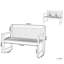 Thrugun Solid Wood Outdoor Bench-537786266-537786864
