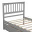 Lit plateforme simple 2 tiroirs Caserta par Harriet Bee-986321766