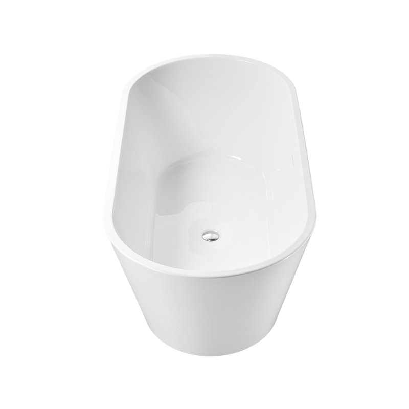 63 x 30" Freestanding Acrylic Bathtub