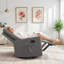 Fauteuil inclinable pivotant à bascule, fauteuil inclinable oscillant à bascule, fauteuil à bascule pour le salon, la chambre à coucher-412862515