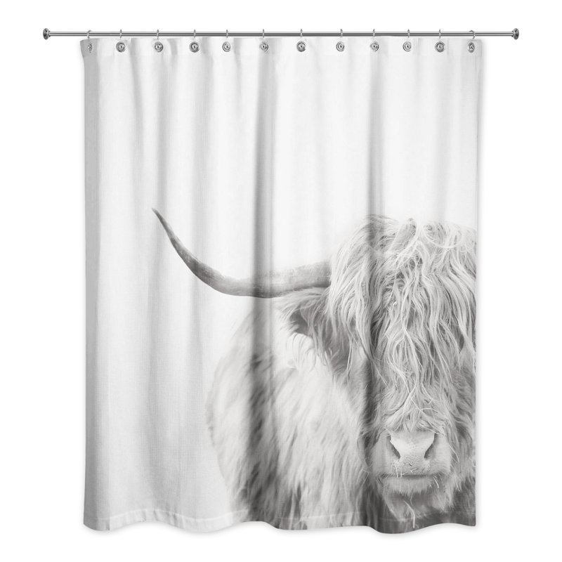 Highland Cow Shower Curtain