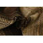 Tapis zone en laine beige/brune 4 pi x 5 pi 10 po one-of-kind à la main noué la new age Nash