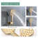 Shower Faucet Set, With Handheld Shower And Rainfall Shower Head Combination Set Wall Mounted Shower System With Tub Spout