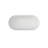 59" Premium Solid Surface Deep Soaking Bathtub With Acrylic Shelf